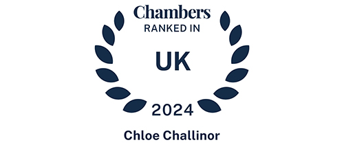 Chloe Challinor_Ranked in Chambers UK 2024